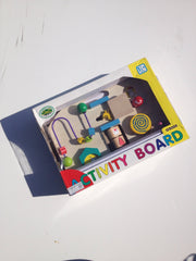 Activities Board - wooden toy for young children