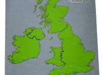 Outline Map Playcloths - great for teaching geography 