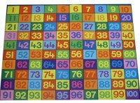 1-100 Number Mat