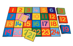 1-24 Number Playmat - colourful mat with anti-slip base