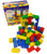 Coloured Wooden Playbricks - 