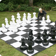 Giant Chess Set - great for the playground