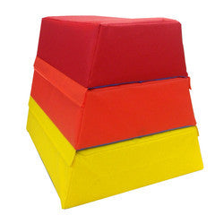 Junior Vaulting Box - colourful and great for teaching gymnastics for little children.