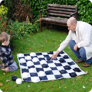 Standard Garden Draughts Set