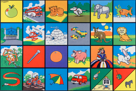 Alphabet Picture Mat