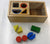 Posting Box Shape Sorter - place the right shape into the right hole