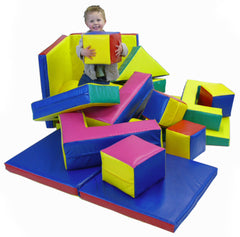 Soft Play 19 shape set - Multisensory.biz - 1